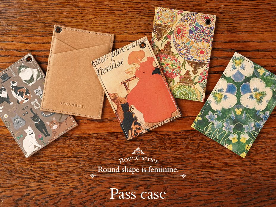 ラウンド｜パスケース(定期入れ) トランプ | HIRAMEKI.［ヒラメキ