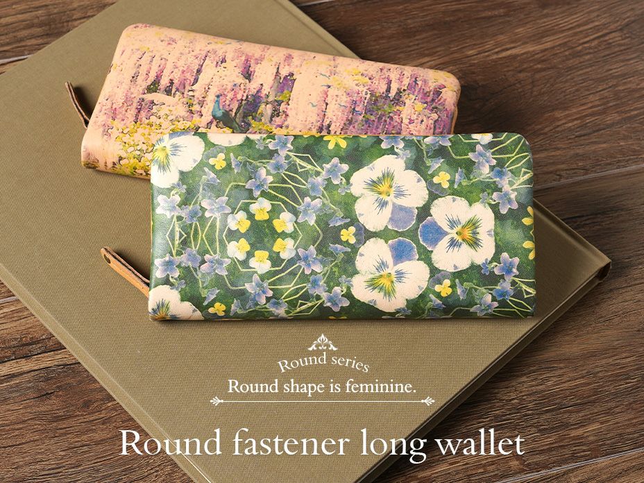 ラウンド ラウンドファスナー長財布