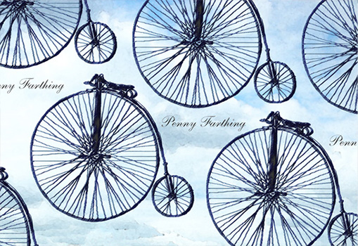 ヒラメキオリジナルデザイン「自転車」 HIRAMEKI. original design