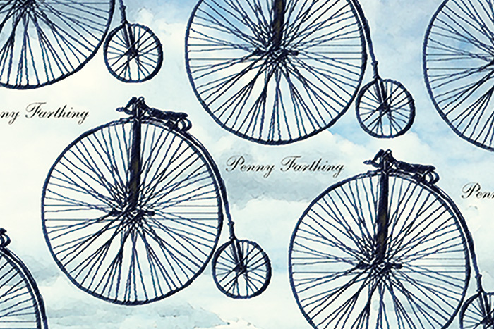 ヒラメキオリジナルデザイン「自転車」 HIRAMEKI. original design