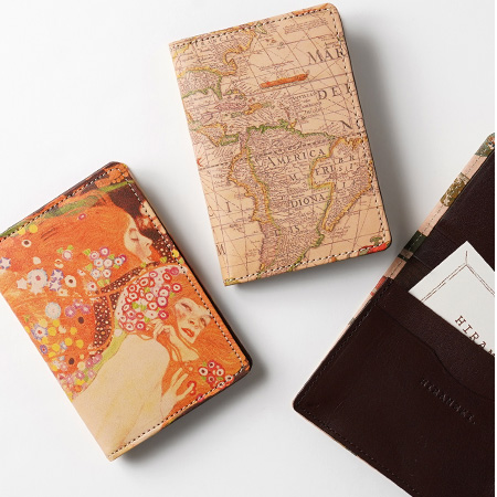 アートヌメレザー カードケース＜全10柄＞