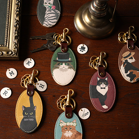 バースデーキャッツ キーホルダー 全8柄