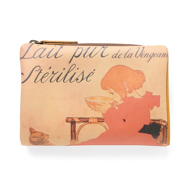 【ラウンド】L字ファスナー折り財布｜スタンランミルク