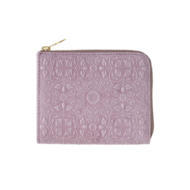 【モリス】L字ファスナーウォレット｜クラシックパープル