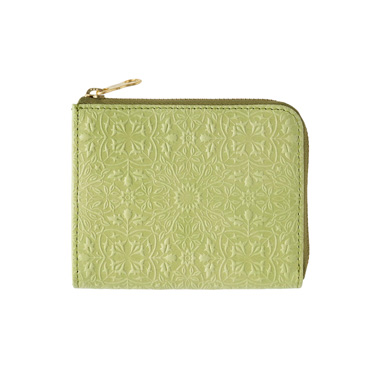 【モリス】L字ファスナーウォレット｜グラスグリーン