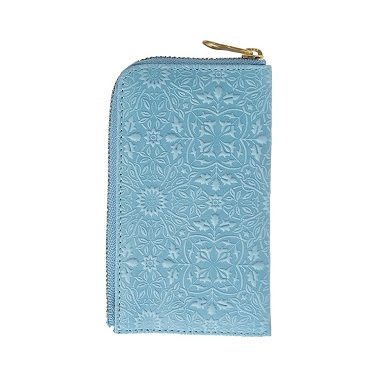 【モリス】L型キーケース｜サムシングブルー