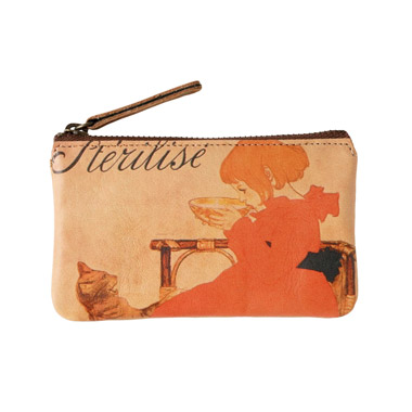 【ラウンド】ダブルポーチウォレット｜スタンランミルク