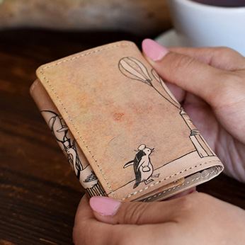 アートヌメレザー|キーケース<ホワイトショップ>