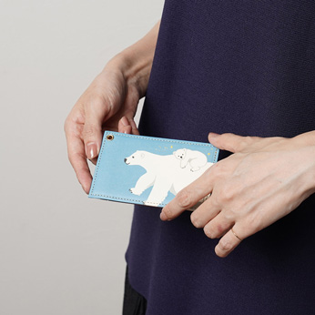 アニマルズ｜パスケース＜シロクマ＞