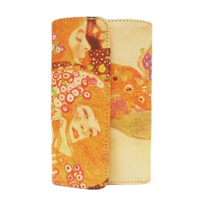 アートヌメレザー｜長三つ折り財布【クリムト3】 | HIRAMEKI