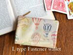 L型ファスナー折り財布「バルーン」