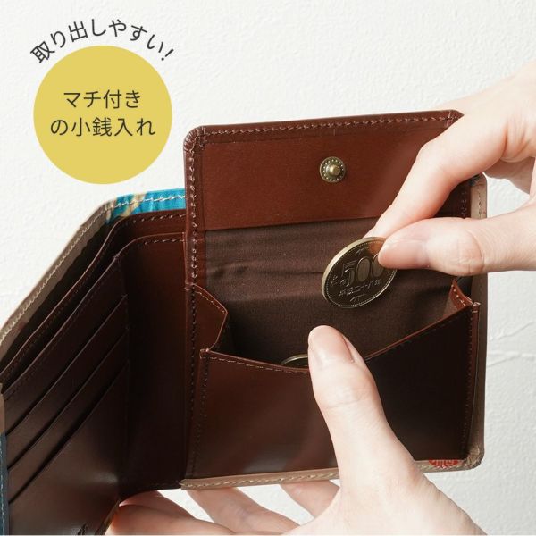 ★akubi★☆財布 二つ折り財布 レディース 薄型 本革 シボ レザー 札入れ L字