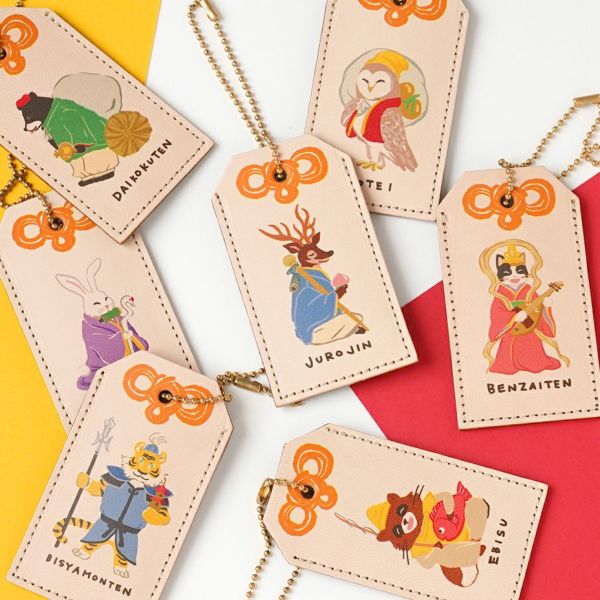 七福神お守りチャーム(おみくじ付き)