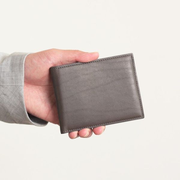 【オーダー品】二つ折り財布 アーキライン｜二つ折り財布(小銭入れなし)【全5色】