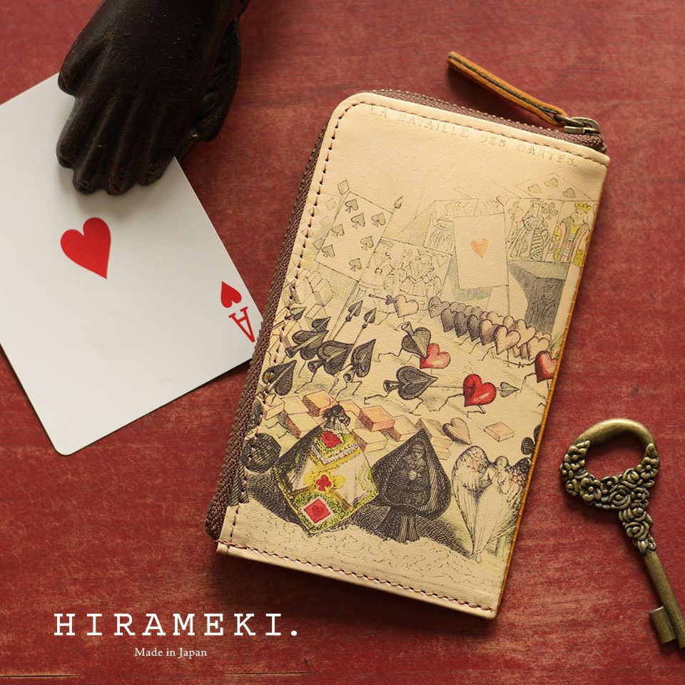 ｌ型キーケース ラウンドシリーズ Hirameki ヒラメキ 革小物 財布