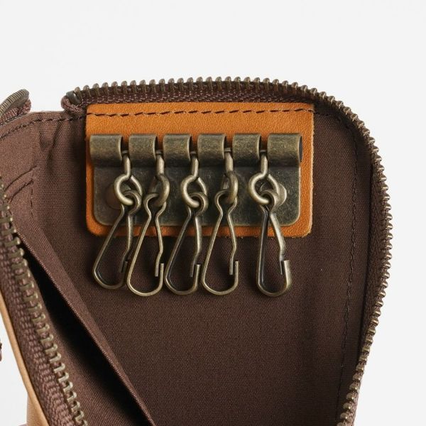 L型キーケース◇ラウンドシリーズ：HIRAMEKI. [ヒラメキ]革小物・財布