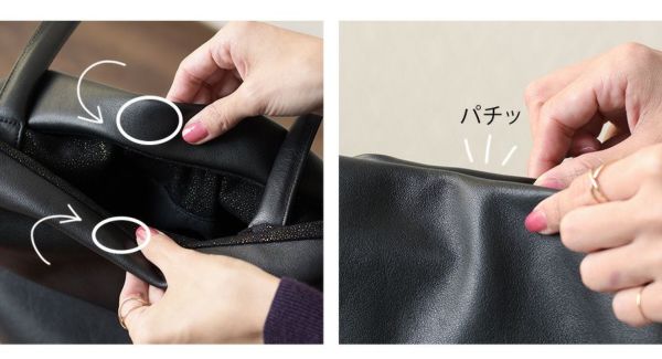 山猫ホテル｜バケットショルダートート/バケットトート＜ブラック