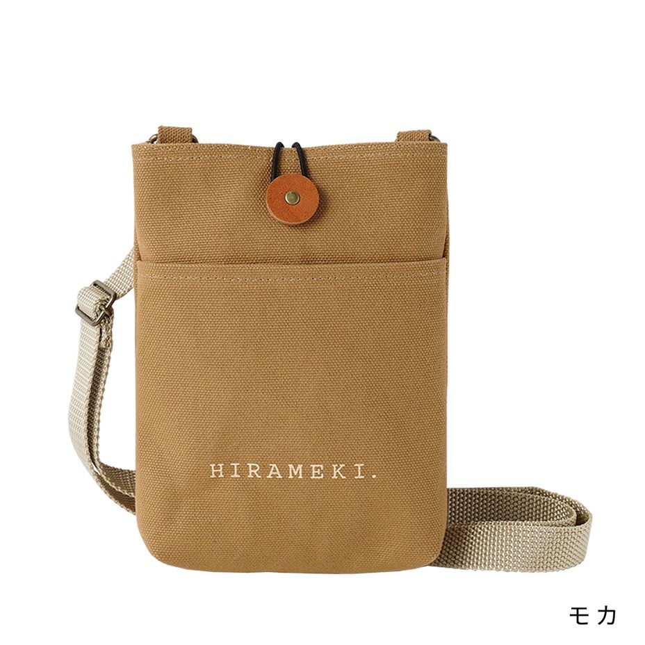 小物 HAJIME キャンバス｜スマホポシェット・スマホショルダー【全4色】 | HIRAMEKI